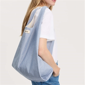 Aiayu Bag Striped Medium, Mix Blue Boy